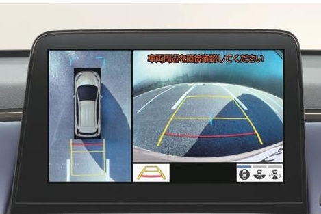 パノラミックビューモニター(シースルービュー機能付)[Z、G(10.5 インチディスプレイオーディオ装着車)にメーカーオプション