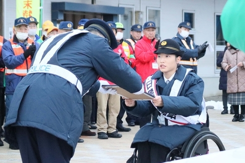 2024年12月紫波町一日署長