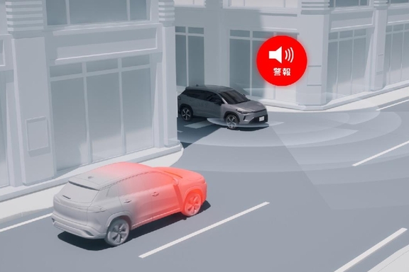 フロントクロストラフィックアラート［FCTA］［Z、GR SPORTにメーカーオプション］