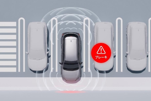 パーキングサポートブレーキ（前後方静止物/周囲静止物/後方接近車両/後方歩行者）