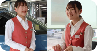 女性フロアスタッフ制服をリニューアル